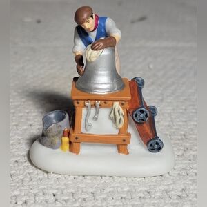 Dept 56 Finishing The Christmas Bell
